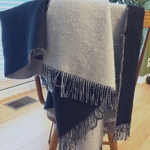 Winter Women's Reversible Shawl 100% Acrylic